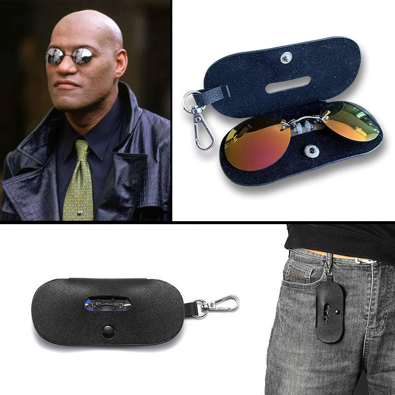 Matrix Shades | Portable case Morpheus