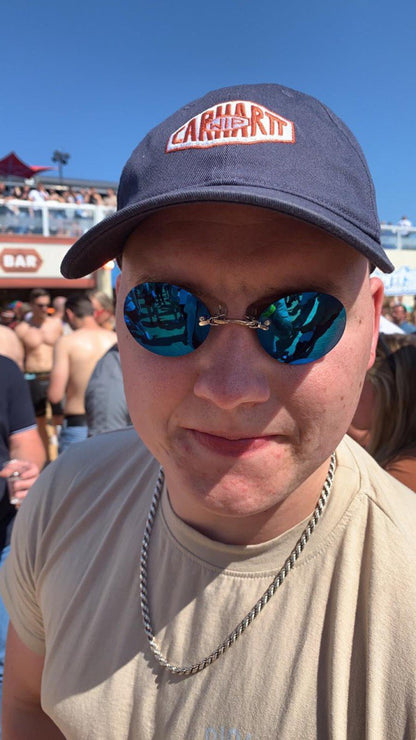 Matrix Shades | Morpheus Clip-on Blue