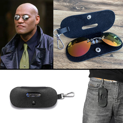 Matrix Shades | Morpheus Clip-on + Case